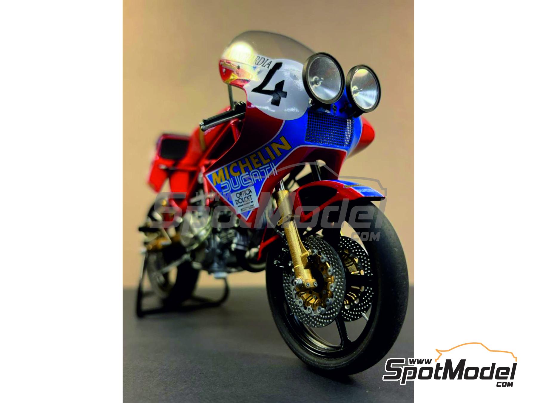Brach Model BM-VR17: Motorbike scale model kit 1/12 scale - Ducati